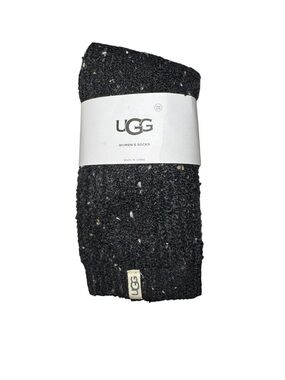 UGG Black Cozy Knit Socks
